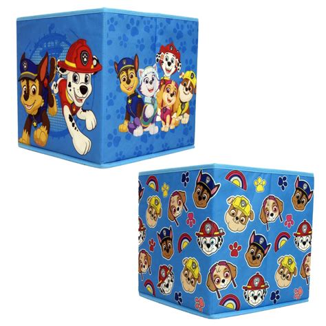 paw patrol in metal box|paw patrol storage boxes.